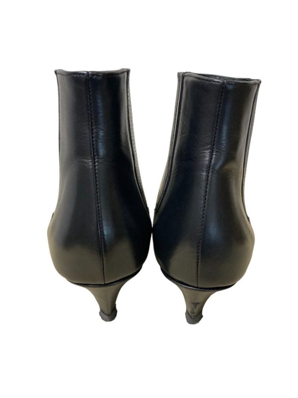 Celine Leather Side Gore Ankle Boots Size 36 - Picture 4 of 10